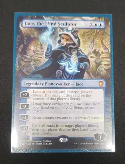 Jace, the Mind Sculptor (Borderless) Commander: Bloomburrow Regular - Image 1