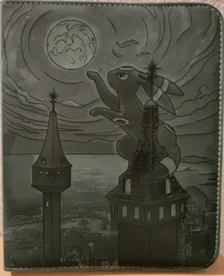 Pokemon Umbreon / Moonbreon 2x2 Green Top Loader Binder 112 Cards Ready to Ship - Image 1