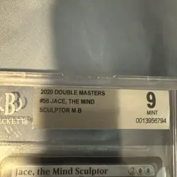 2020 Double Masters #56 Jace The Mind Sculptor Beckett 9 - Image 3