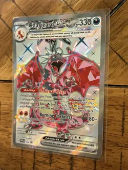 Pokemon TCG Charizard EX Scarlet & Violet Black Star Promo Card 074 - Image 5