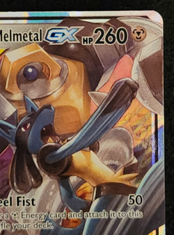 2019 Pokemon Unbroken Bonds Lucario & Melmetal GX #120/214 EX-NM - Image 3