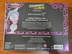 Pokemon TCG Champions Path Collection Hatterene V Promo Box New Factory Sealed - Image 2
