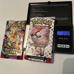 Pokemon 151 Heavy Pack 23.1 g + Ascended Heroes heavy Booster Pack - NEW - Image 1