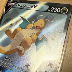 Dragonite V Alt Full Art Holo Ultra Rare 192/203 Evolving Skies - Image 3