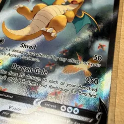 Dragonite V Alt Full Art Holo Ultra Rare 192/203 Evolving Skies - Image 4