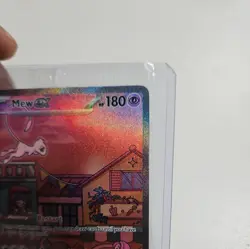 Mew ex SVP 053 Pokemon TCG Scarlet & Violet 151 Black Star Promo Full Art SEALED - Image 3