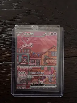 Mew ex SVP 053 Pokemon TCG Scarlet Violet 151 Black Star Promo Full Art SEALED - Image 1
