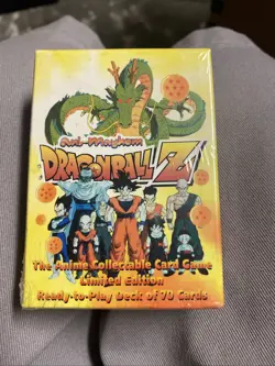 Ani-Mayhem Dragonball Z Sealed Vtg SEALED starter deck 70 cards 1997 Pioneer Box - Image 1