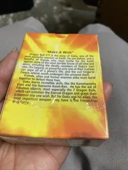 Ani-Mayhem Dragonball Z Sealed Vtg SEALED starter deck 70 cards 1997 Pioneer Box - Image 2