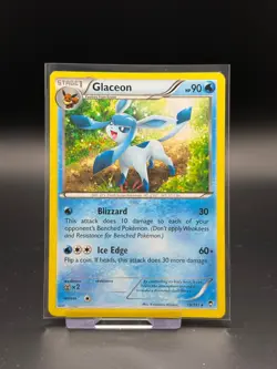 Glaceon 19/111 XY Furious Fists LP Pokemon Card TCG Rare - Image 1