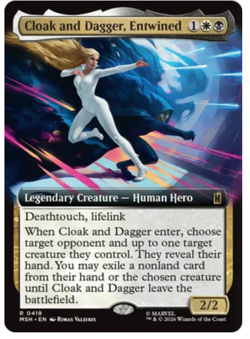 Cloak and Dagger, Entwined - Extended Art Marvel Super Heroes - Image 1
