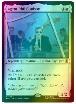 Agent Phil Coulson - Foil Marvel Super Heroes - Image 1