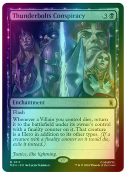 Thunderbolts Conspiracy - Foil Marvel Super Heroes - Image 1