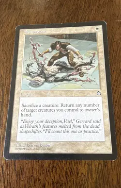 Scapegoat Stronghold Regular Magic The Gathering MTG M/HP - Image 1
