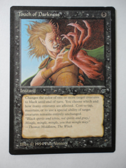 Touch of Darkness Legends NM Near Mint English MTG Magic the Gathering - Image 1