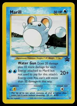Pokemon Card - Marill Wotc Black Star Promo 29 Promo - Image 1