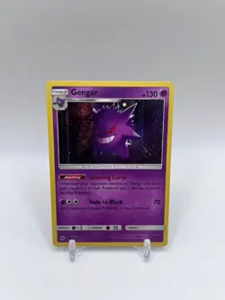 Pokemon Gengar 38/111 Crimson Invasion Holo Rare LP - Image 1