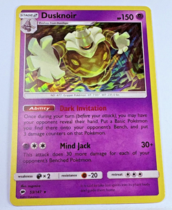 POKEMON - Dusknoir 53/147 - Burning Shadows 🔥- Holo Rare - Pokemon - Image 1