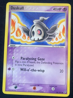 Pokemon - Duskull 58/107 - EX Deoxys - Common - LP - Image 1