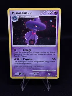 Pokemon TCG Mismagius 10/130 Diamond and Pearl Holo - Image 1