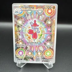 Pokemon TCG Medicham 241/217 Illustration Rare IR Ascended Heroes - Image 1