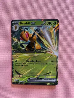 Beedrill ex 003/086 Me04: Chaos Rising Holo - English - Pokemon TCG - Image 1