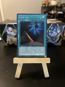 Yu-Gi-Oh! TCG Terminal Revenge Ebon Sun BLTR-EN027 Secret Rare - Image 1