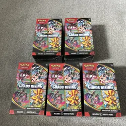 Pokemon TCG Chaos Rising Booster Bundle - 5 packs - Factory Sealed - Image 1