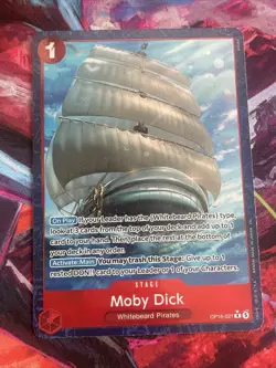 Moby Dick OP16-021 NM Alternate Art English One Piece - Image 1