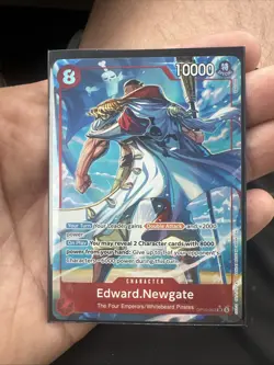 Edward.Newgate Alt Art (OP16-003) | OP16 - The Time of Battle | ENGLISH - Image 1