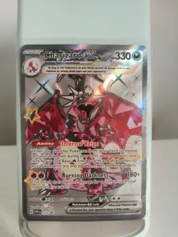 Pokemon TCG Charizard EX 074 Black Star Promo Card | Scarlet And Violet | NM/M - Image 1