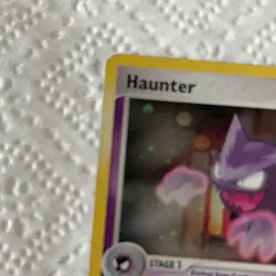 Nintendo Pokemon TCG Haunter 34/112 Reverse Holo Uncommon FireRed LeafGreen 2004 - Image 2