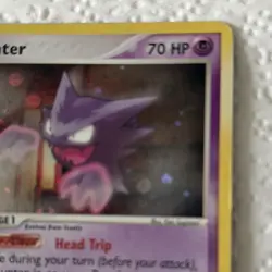 Nintendo Pokemon TCG Haunter 34/112 Reverse Holo Uncommon FireRed LeafGreen 2004 - Image 3