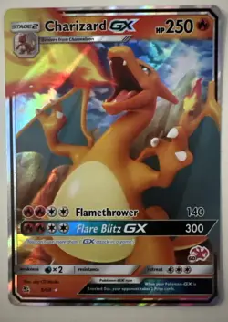 Charizard GX Hidden Fates Holo Card 9/68 Near Mint - Image 1