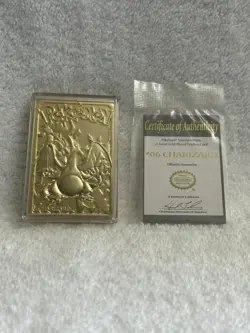 1999 Burger-King 23 Karat Gold-plated Pokemon Cards lot of 6 - Image 3
