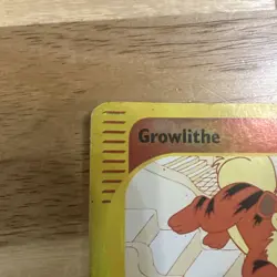 Growlithe 51/147 Aquapolis Reverse Holo LP/MP Pokemon Card - Image 2