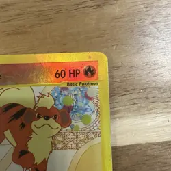 Growlithe 51/147 Aquapolis Reverse Holo LP/MP Pokemon Card - Image 3