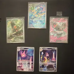 Pokemon TCG Chaos Rising IR Holo 5-Card Lot Frogadier Cinccino ex Chespin NM+ - Image 1