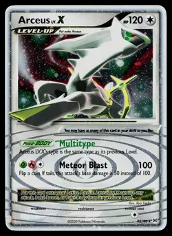 Pokemon Card - Arceus Lv.X Arceus 95/99 Holo Ultra Rare - Image 1