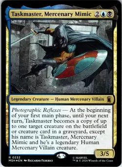Taskmaster, Mercenary Mimic Foil R Marvel Super Heroes 232 NM - Image 1