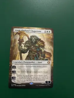 Ajani, Outland Chaperone (Borderless) Lorwyn Eclipsed Regular - Image 1