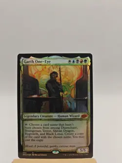 MTG FOIL Garth One-Eye Showcase - Modern Horizons 2 #365 - Image 1