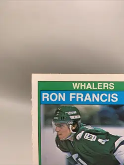 1982-83 O-Pee-Chee - Ron Francis #123 Rookie Whalers Centered Sharp - Image 3