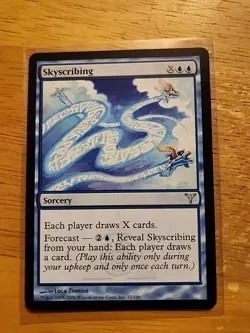 Skyscribing - Dissension - MTG Magic - Uncommon - Blue Sorcery - Image 1