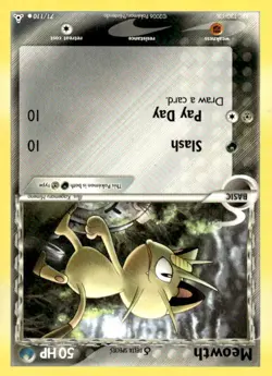 Meowth 71/110 Common Holon Phantoms Pokemon Lightly Played - Image 1