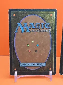 ⚫⚫⚫ (2) 1995 Magic The Gathering DARK RITUAL 4TH EDITION HEAVY PLAYED ⚫⚫⚫ - Image 4