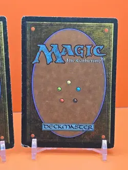 ⚫⚫⚫ (2) 1995 Magic The Gathering DARK RITUAL 4TH EDITION HEAVY PLAYED ⚫⚫⚫ - Image 5