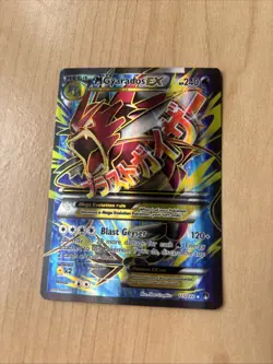 Pokemon TCG M Gyarados EX 115/122 Full Art Shiny Breakpoint Holo - Image 1