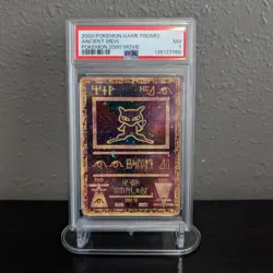 2000 Pokemon Ancient Mew 2000 Movie Promo Holo Graded PSA 7 Near Mint - Image 1
