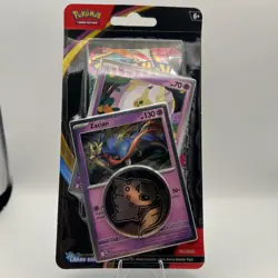Sealed Pokemon Chaos Rising Blister Pack Mimikyu Zacian Promo + Coin - Image 1